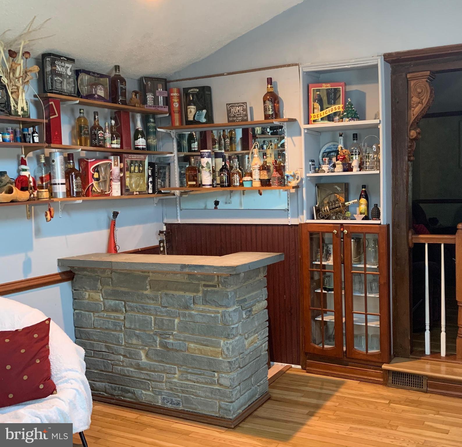 3912 Jeffry Street Silver Spring, MD 20906 - Photo 12 of 23 Custom Stone Wet Bar