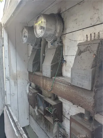 a water heater on a kitchen