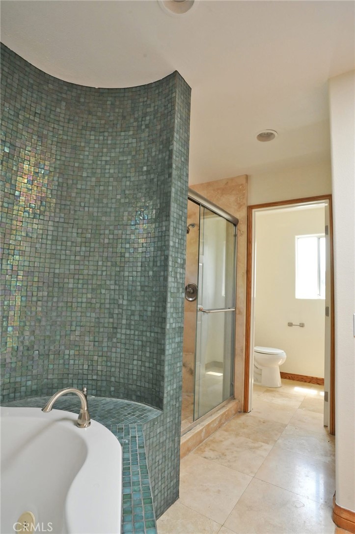 1707 Hygeia Avenue Encinitas, CA 92024 - Photo 30 of 41 a bathroom with a toilet and a shower
