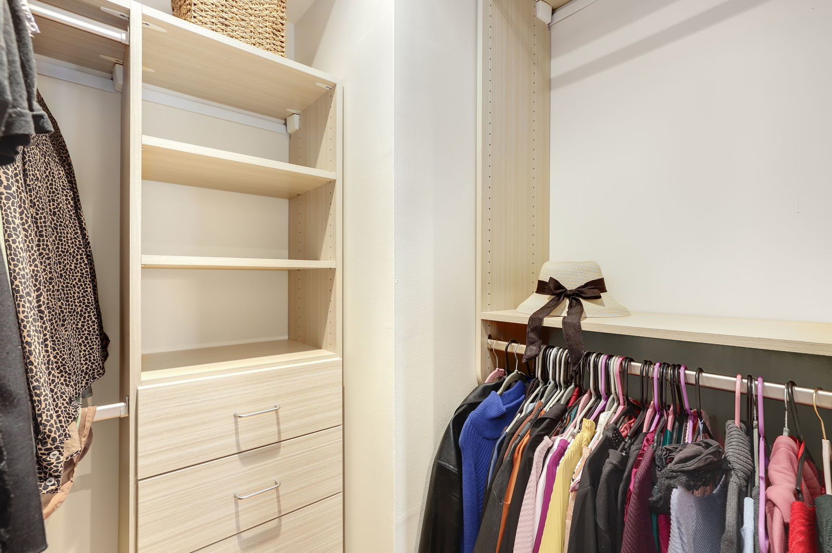 40 East 9th Street, Unit 716 Chicago, IL 60605 - Photo 17 of 37 a view of walk in closet with clothes and shoes