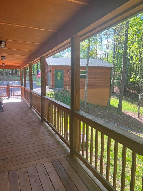155 Rising Fawn Lane Murphy, NC 28906 - Photo 22 of 26 Covered side porch