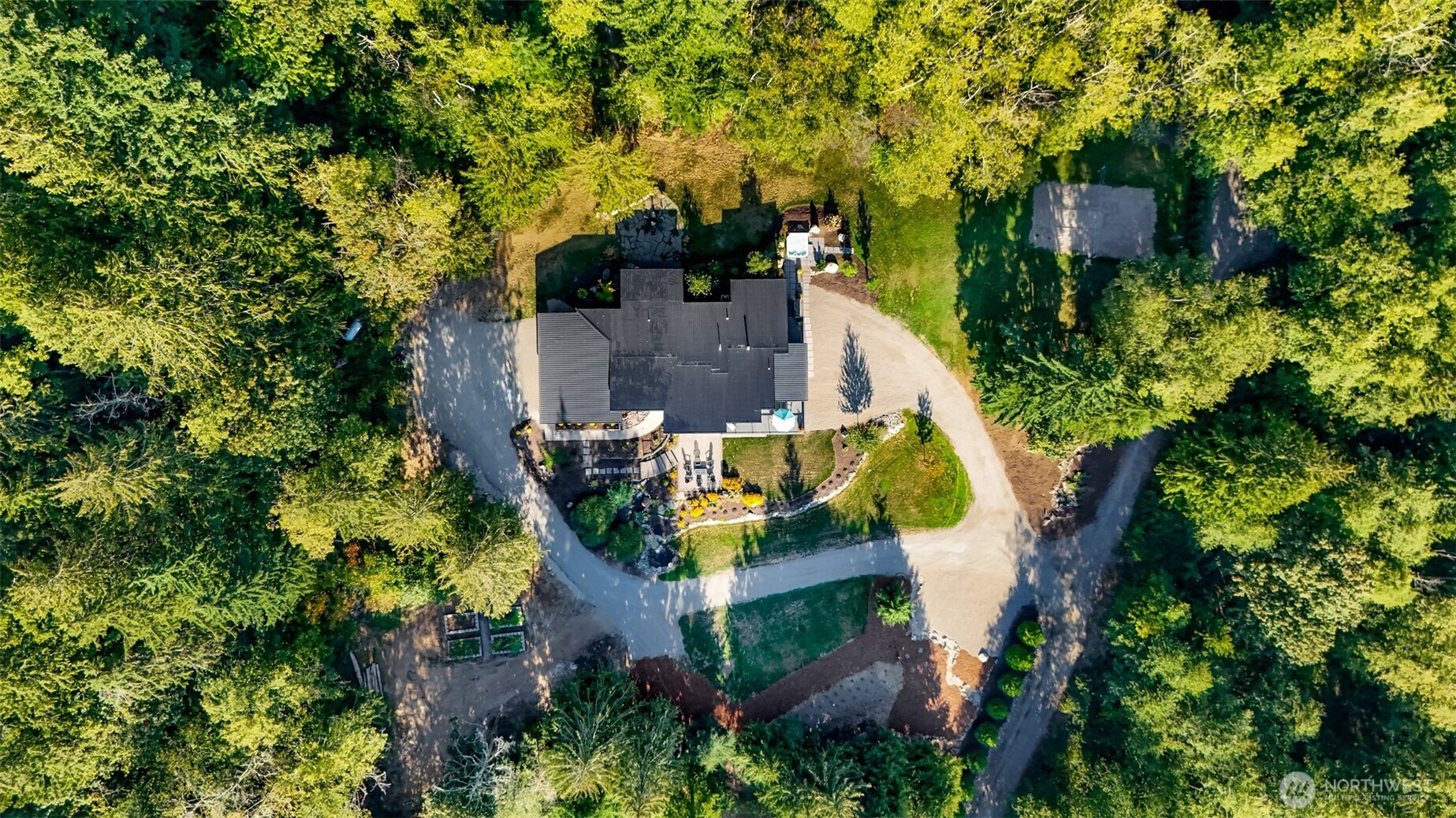 322 Manley Road Bellingham, WA 98229 - Photo 36 of 40 an aerial view of a house with outdoor space
