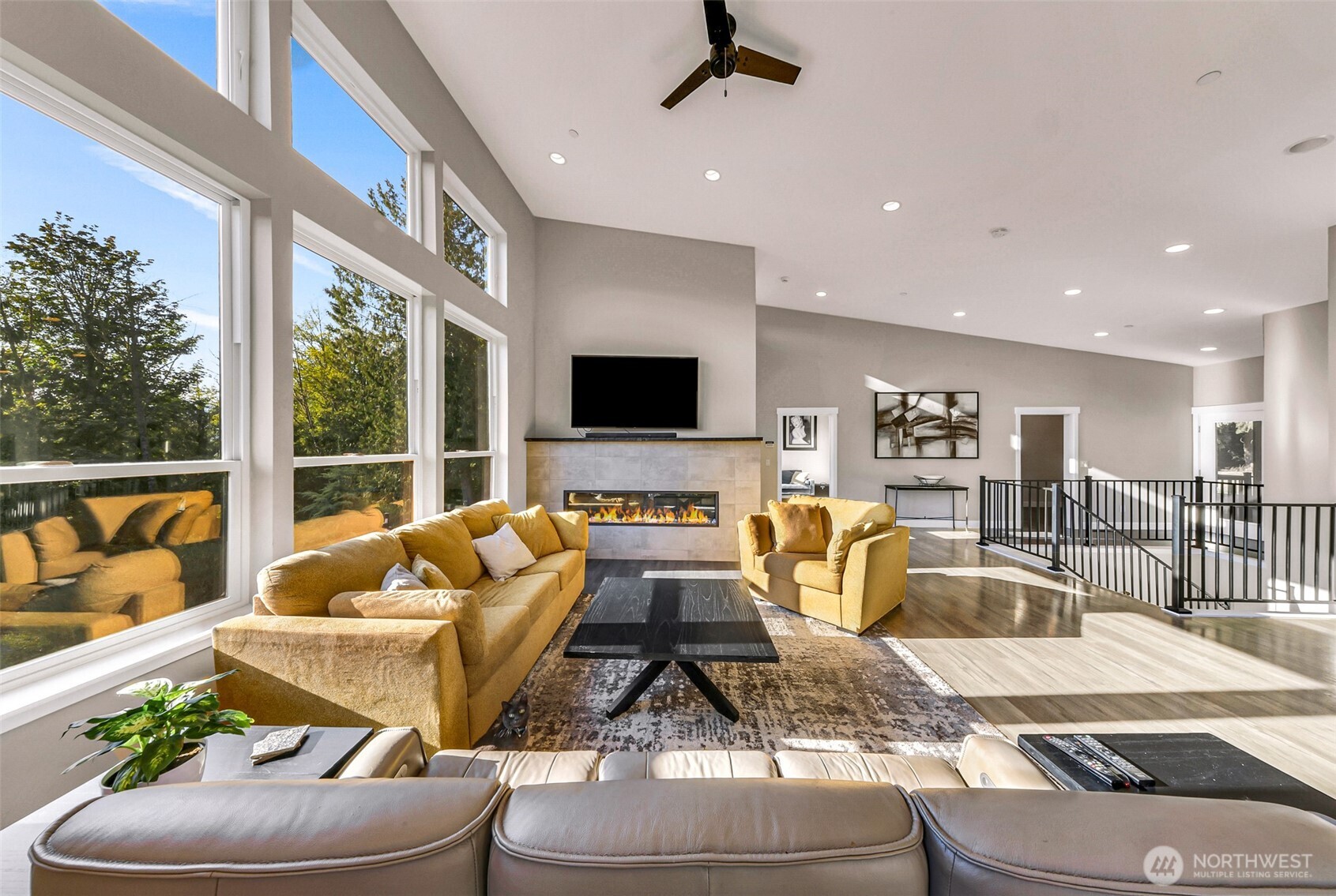 322 Manley Road Bellingham, WA 98229 - Photo 10 of 40 a living room with furniture and a flat screen tv