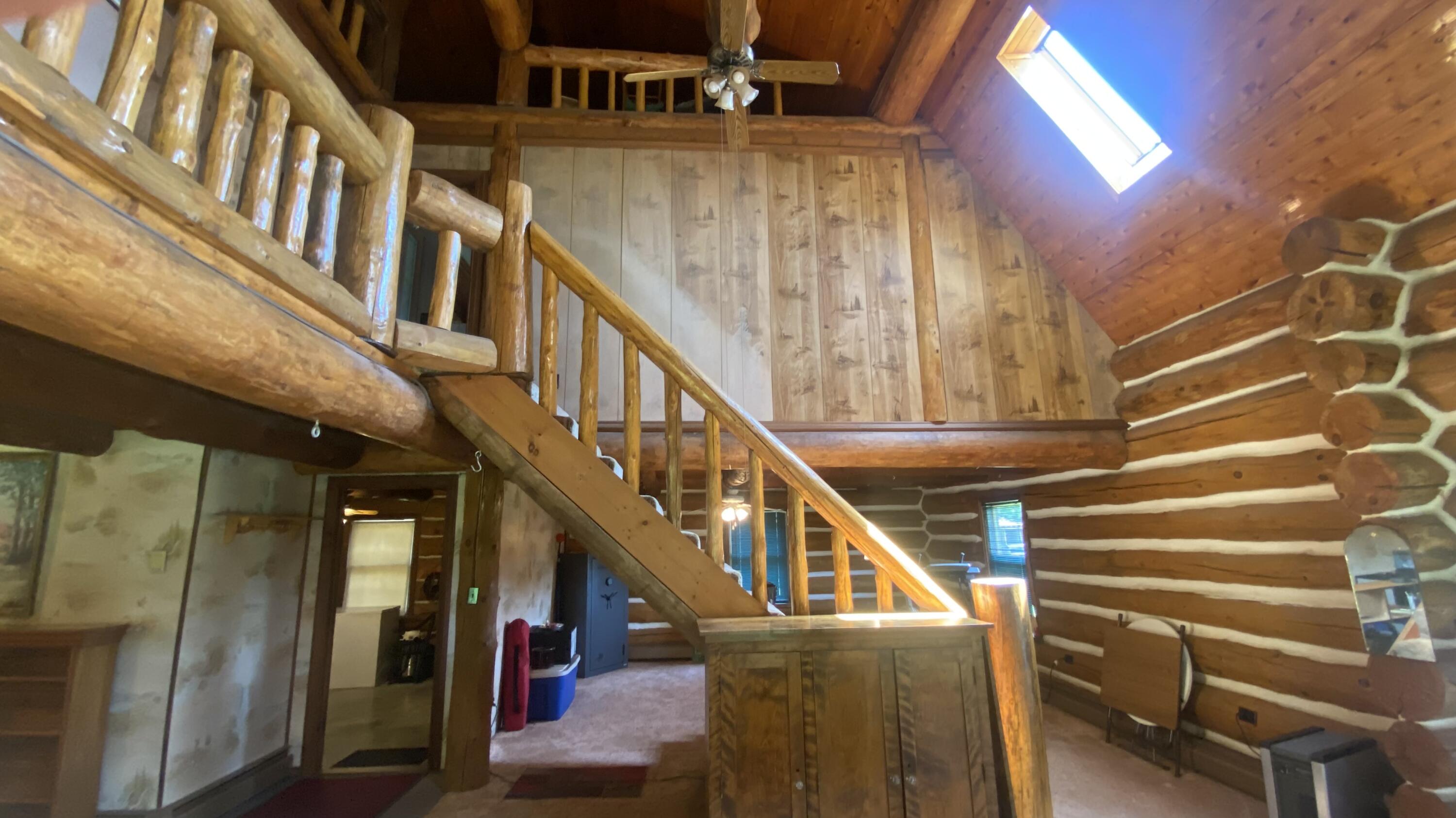 64 South Main Street Athens, ME 04912 - Photo 21 of 44 stairs & cedar wood