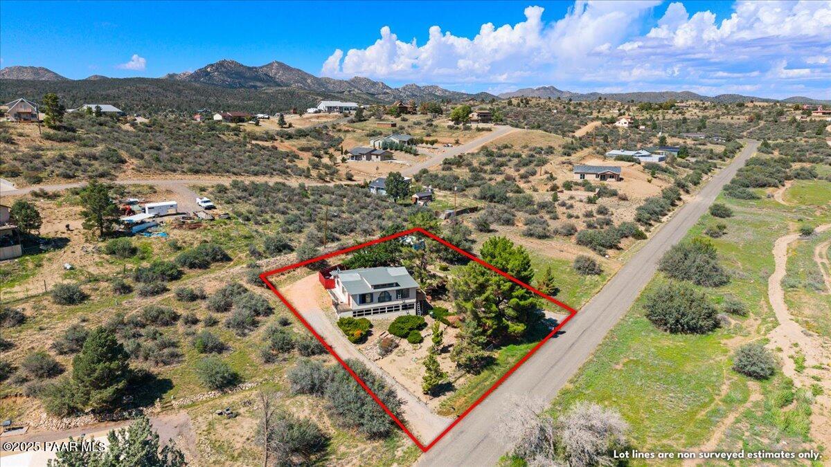 18246 Henry Coe Road Peeples Valley, AZ 86332 - Photo 18 of 20 21-Aerial View NE