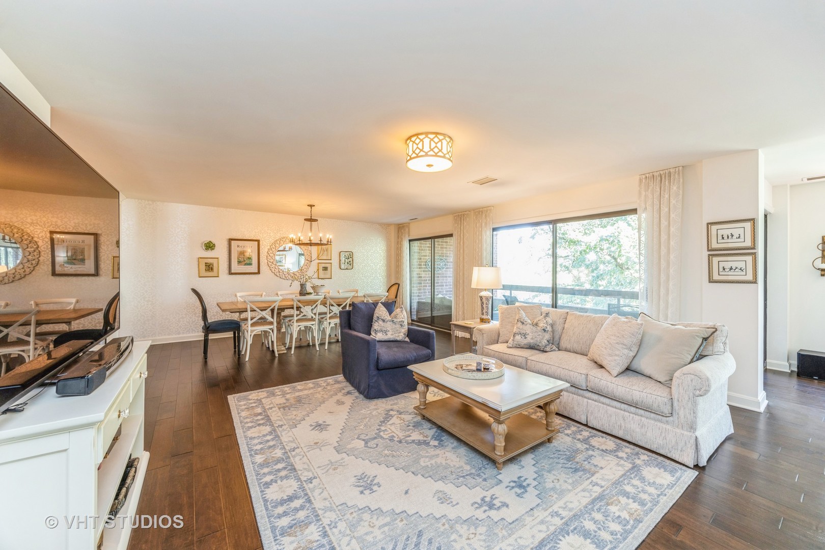 1409 Burr Oak Road, Unit 315A Hinsdale, IL 60521 - Photo 6 of 22 a living room with furniture rug and window