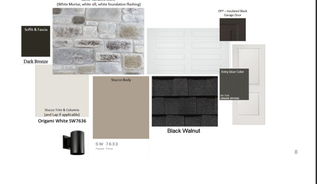 1213 West 500 South Logan, UT 84321 - Photo 27 of 29 Material and Color Selections. Illustrating specific finish options for the property
