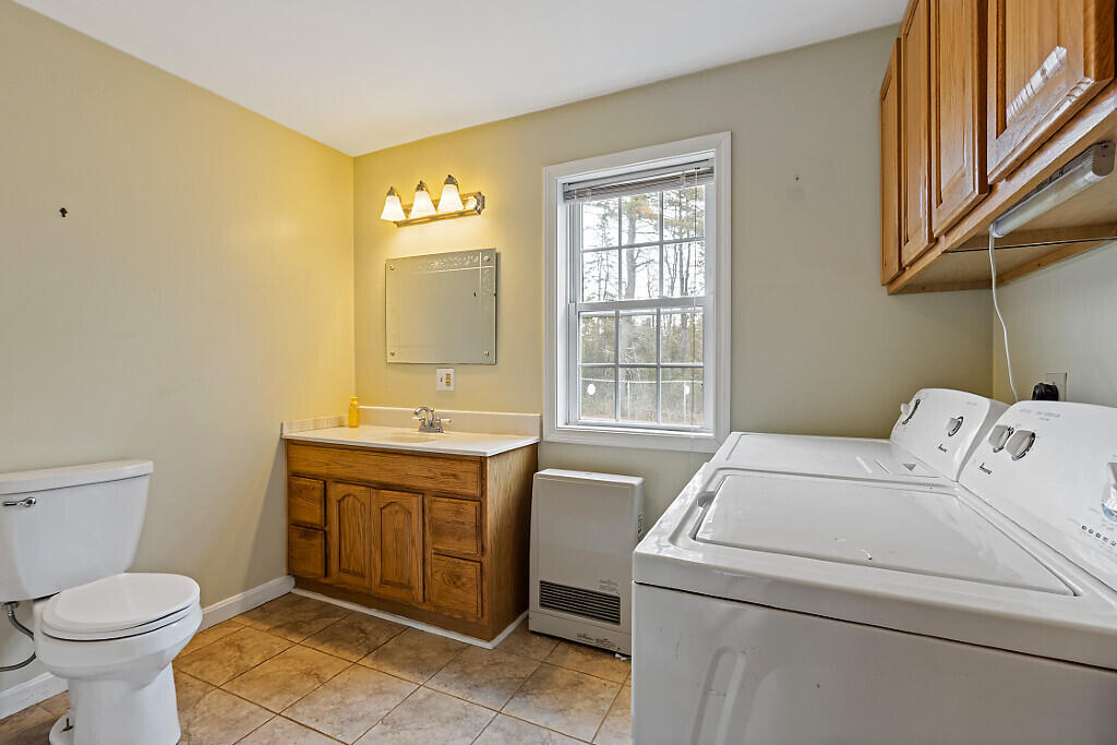 11 Trask Road Benton, ME 04901 - Photo 14 of 40 Bathroom with Laundry
