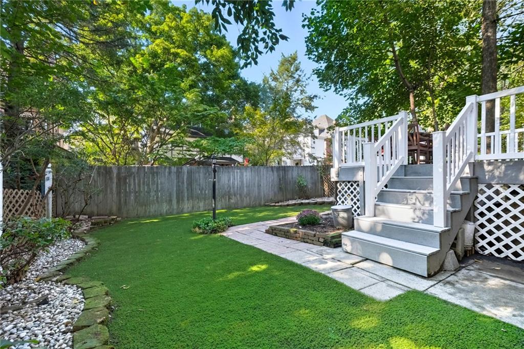 1127 Portland Street Pittsburgh, PA 15206 - Photo 42 of 50 a view of a back yard