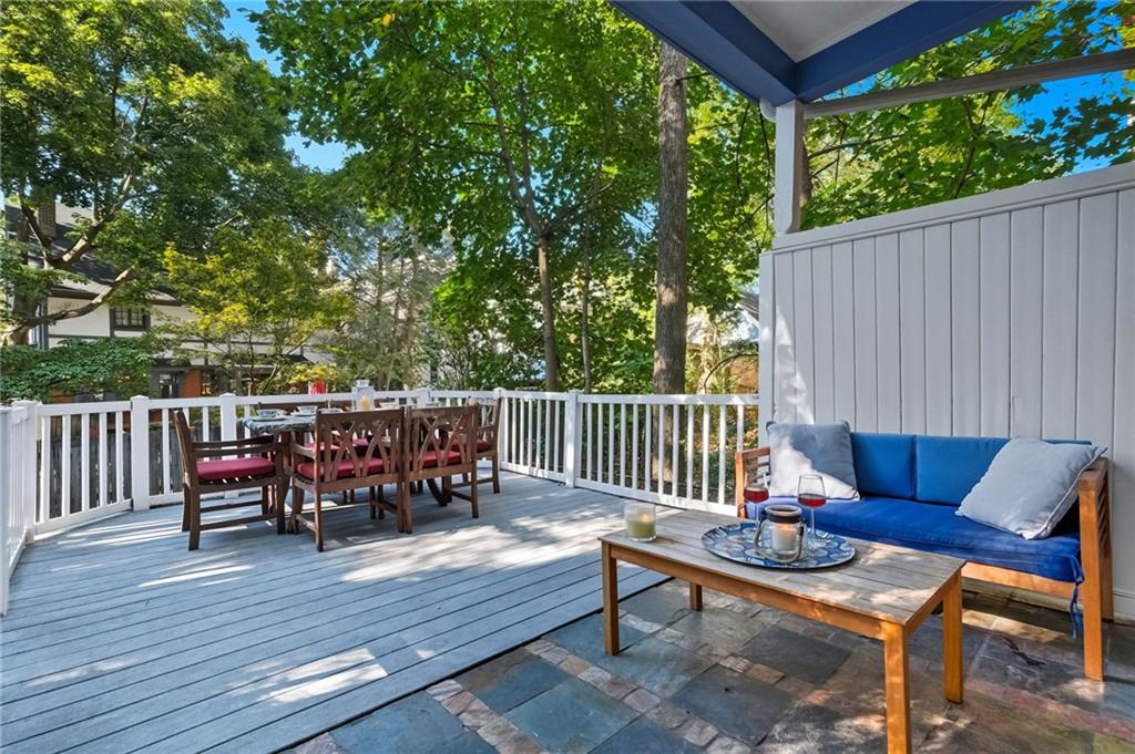 1127 Portland Street Pittsburgh, PA 15206 - Photo 43 of 50 a view of a chairs on a deck