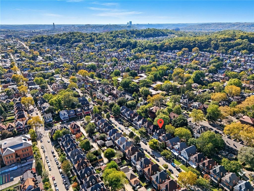 1127 Portland Street Pittsburgh, PA 15206 - Photo 45 of 50 an aerial view of multiple house