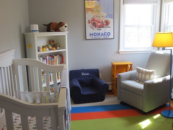 30 Sachem Road Needham, MA 02494 - Photo 9 of 19 a living room with furniture and a book shelf