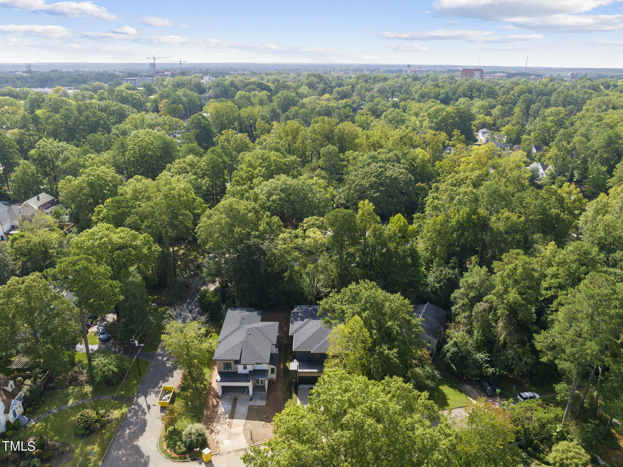 2603 Mayview Road Raleigh, NC 27607 - Photo 41 of 44 an aerial view of a houses with yard