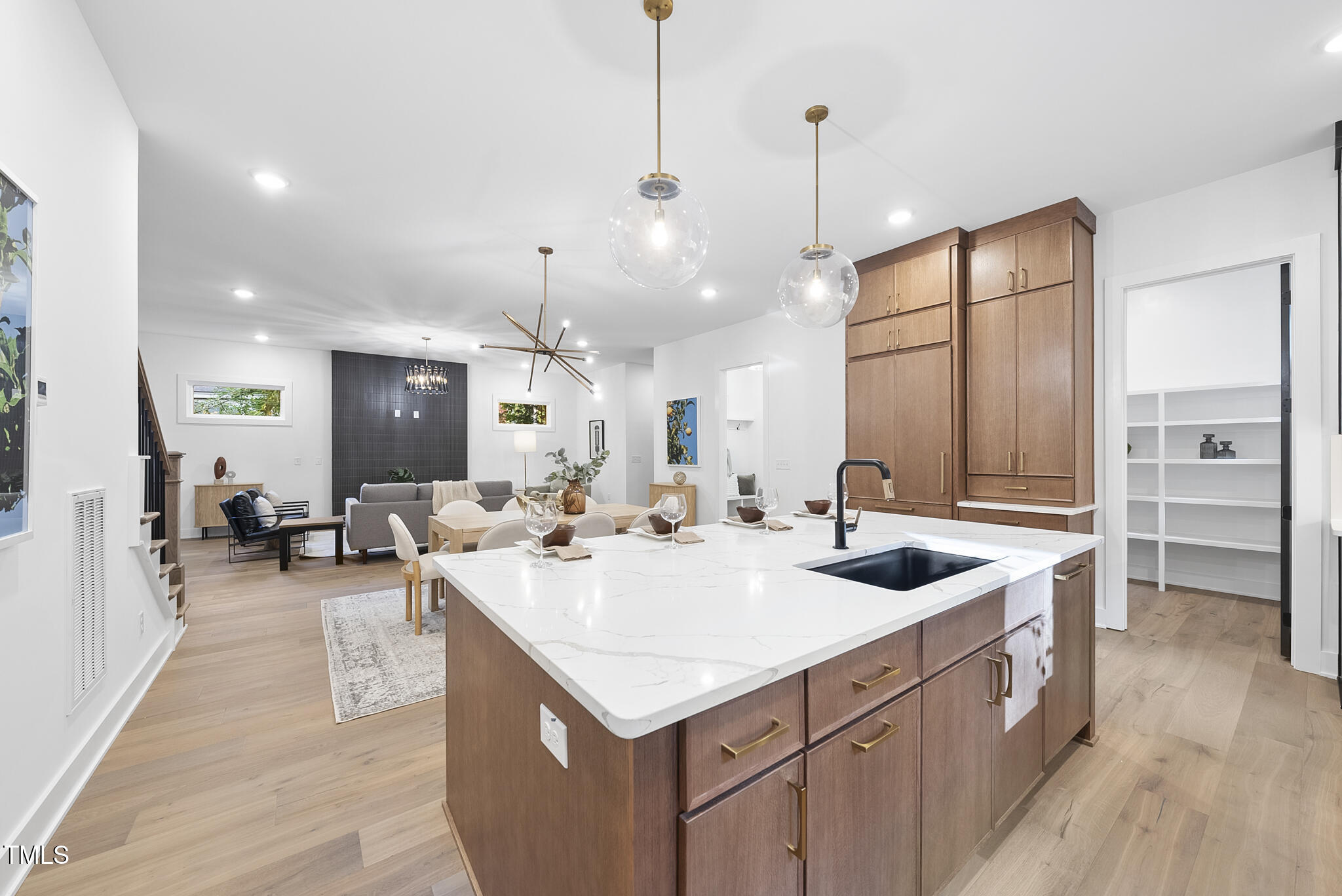 2603 Mayview Road Raleigh, NC 27607 - Photo 7 of 44 a kitchen with sink stove and cabinets