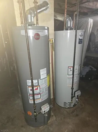 a view of water heater room