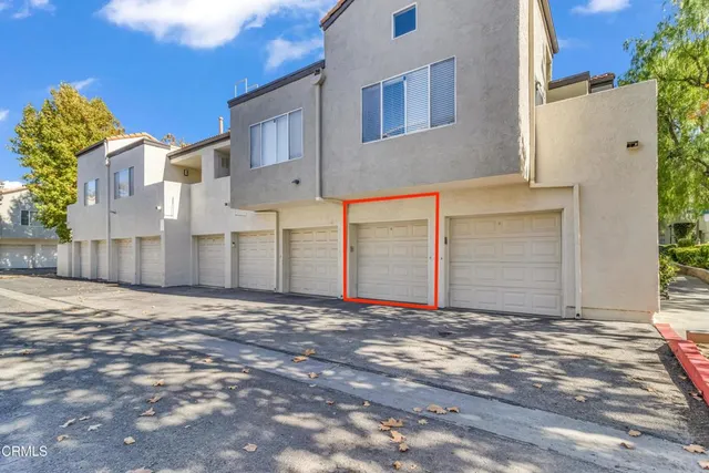 a view of a car garage