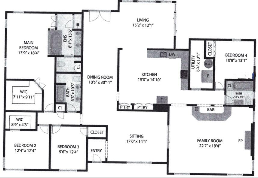 1027 East Recess Road Hanahan, SC 29410 - Photo 22 of 22 FloorPlan