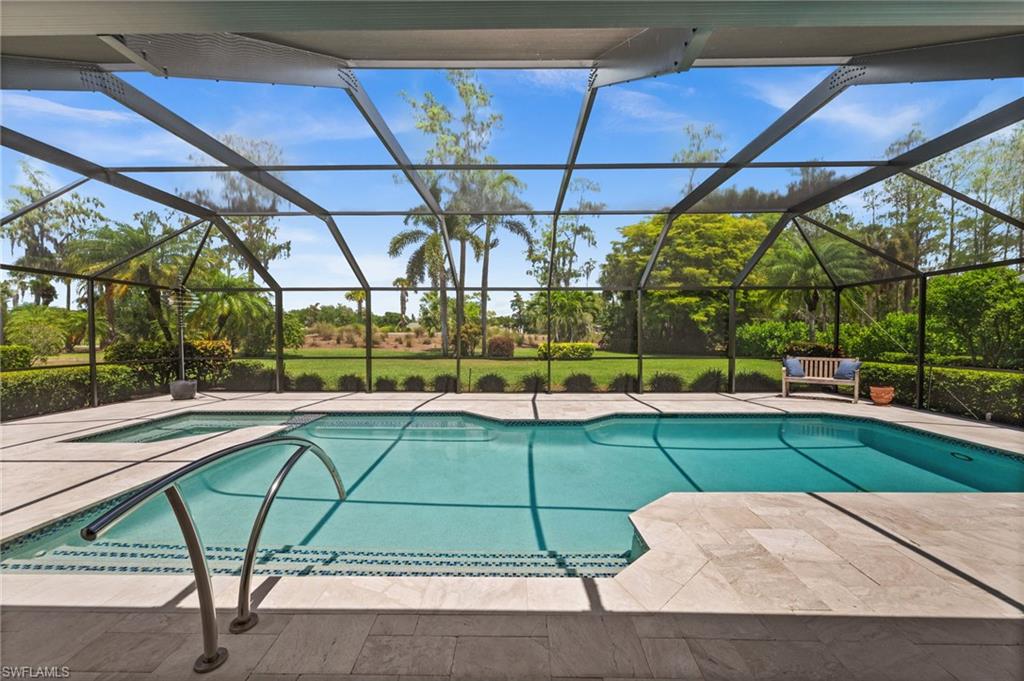2003 Duke Drive Naples, FL 34110 - Photo 29 of 45 Saltwater, heated pool with screen enclosure.