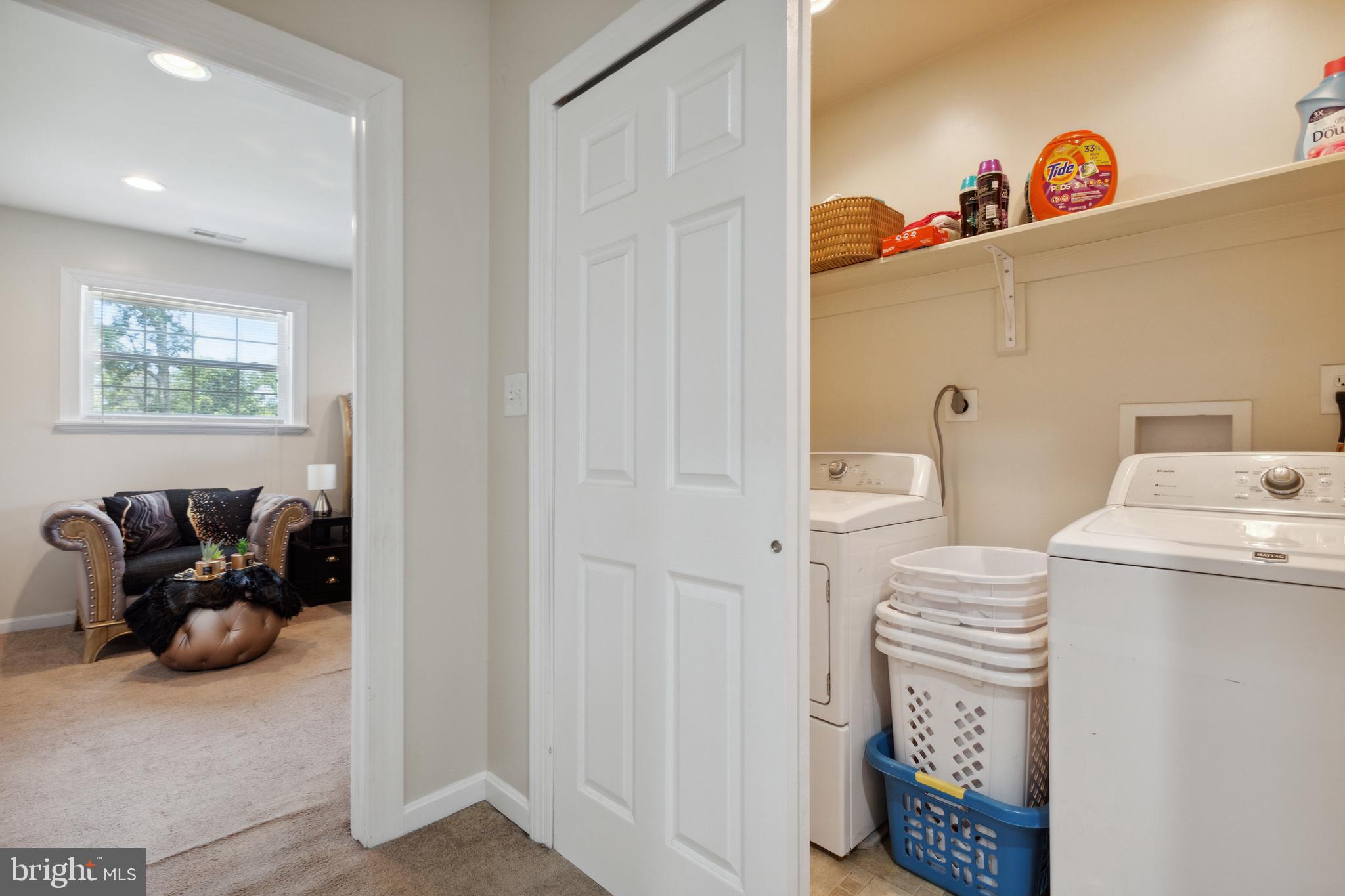 8105 Woodyard Road Clinton, MD 20735 - Photo 19 of 41 Upper Level Laundry Room