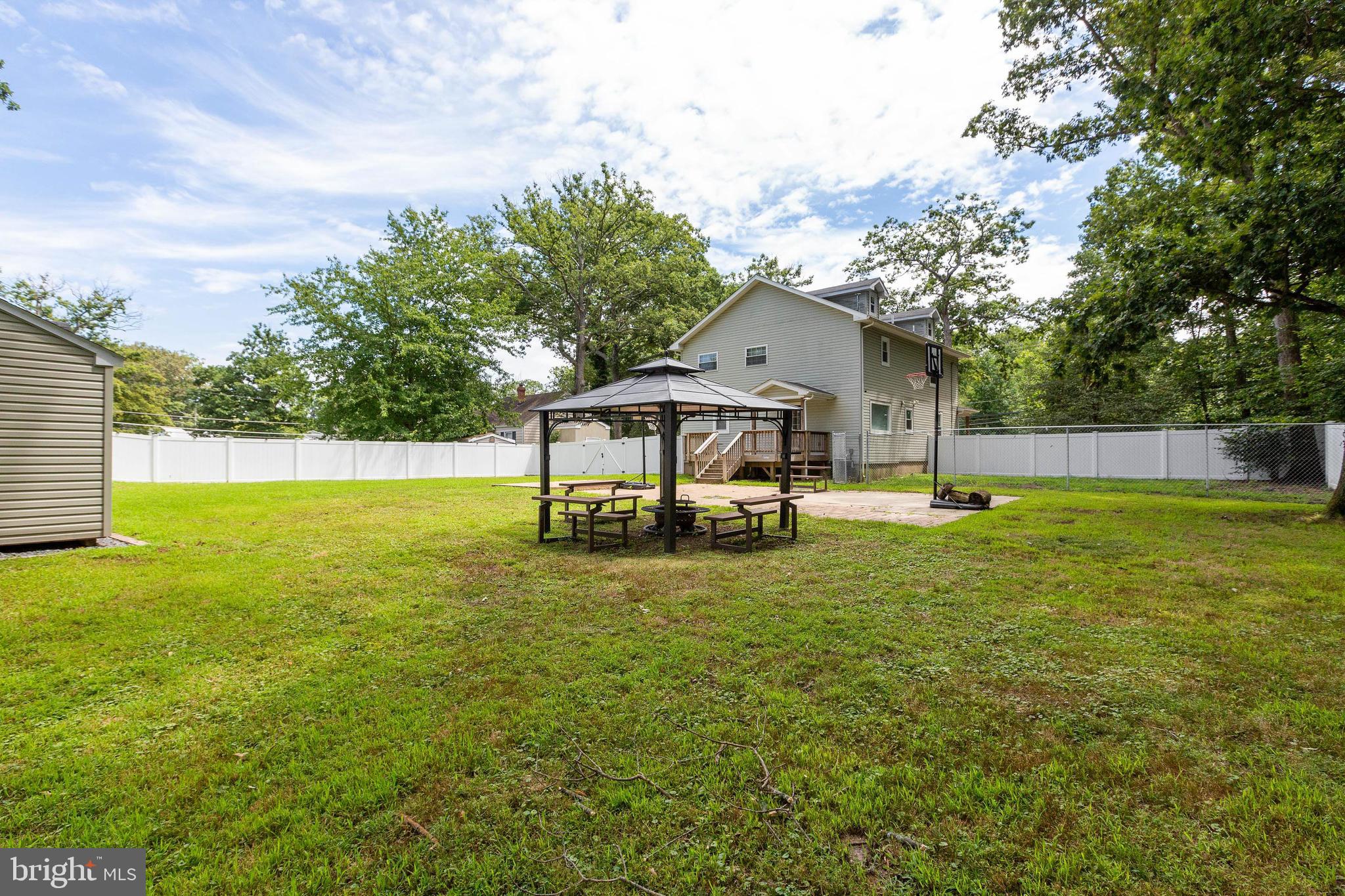 8105 Woodyard Road Clinton, MD 20735 - Photo 39 of 41 Large Fenced in Backyard