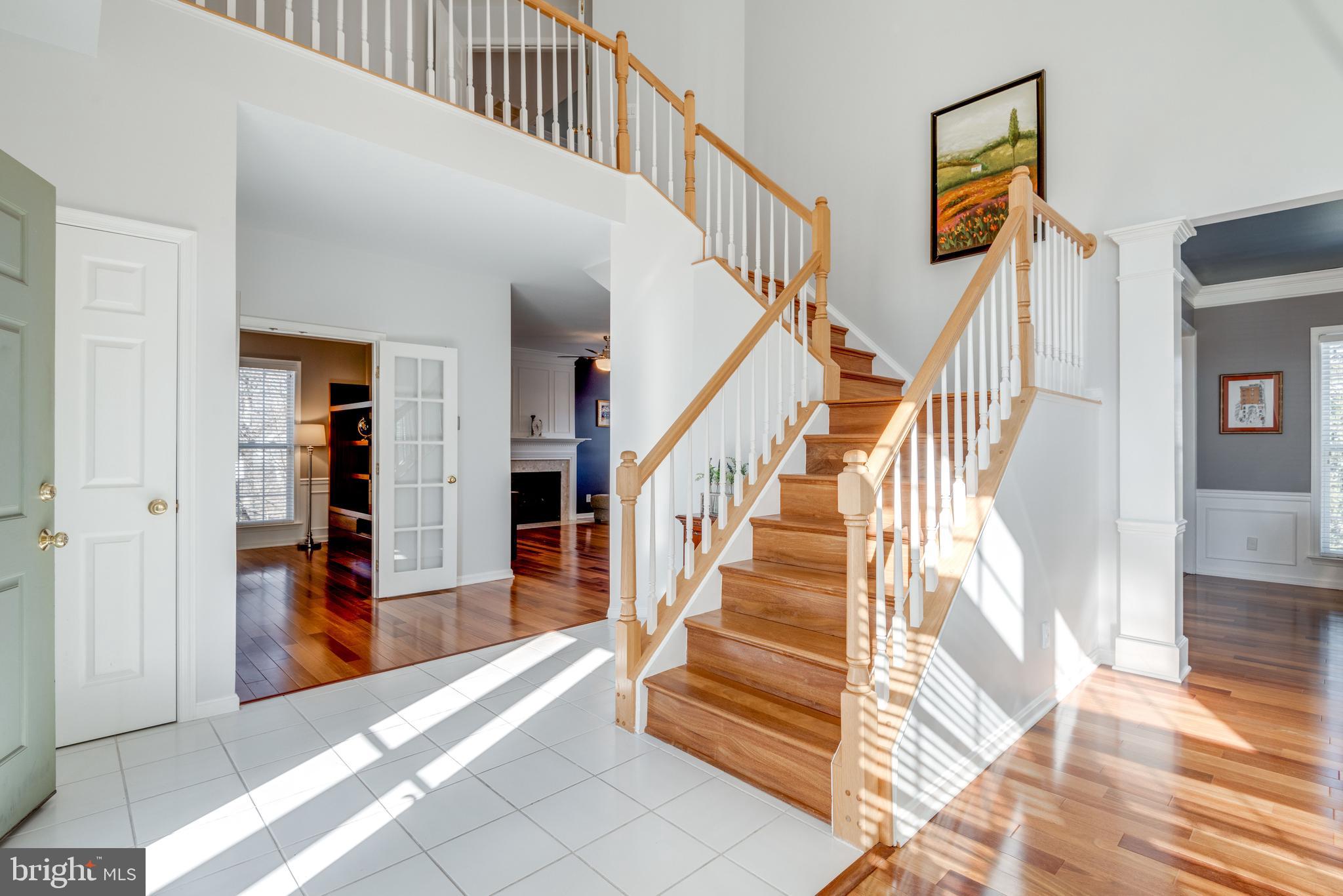 12368 Brown Fox Way Reston, VA 20191 - Photo 4 of 67 Two Story Foyer with Ceramic Tile Flooring
