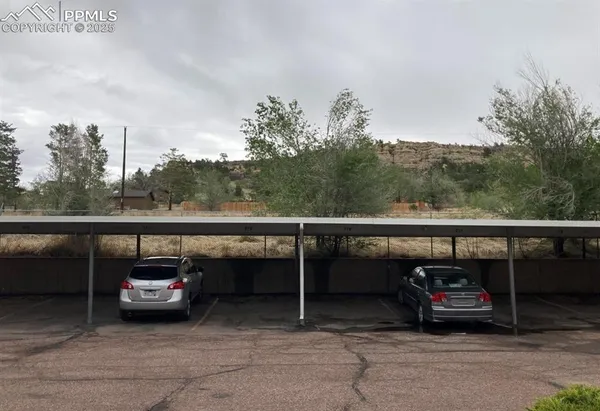 a view of car parked on road