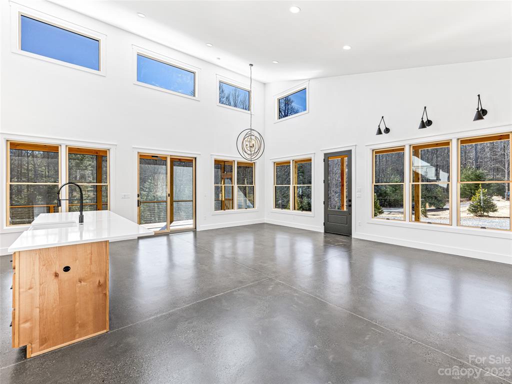 13 Small Crk Road Brevard, NC 28712 - Photo 10 of 48 a view of an entryway with wooden floors
