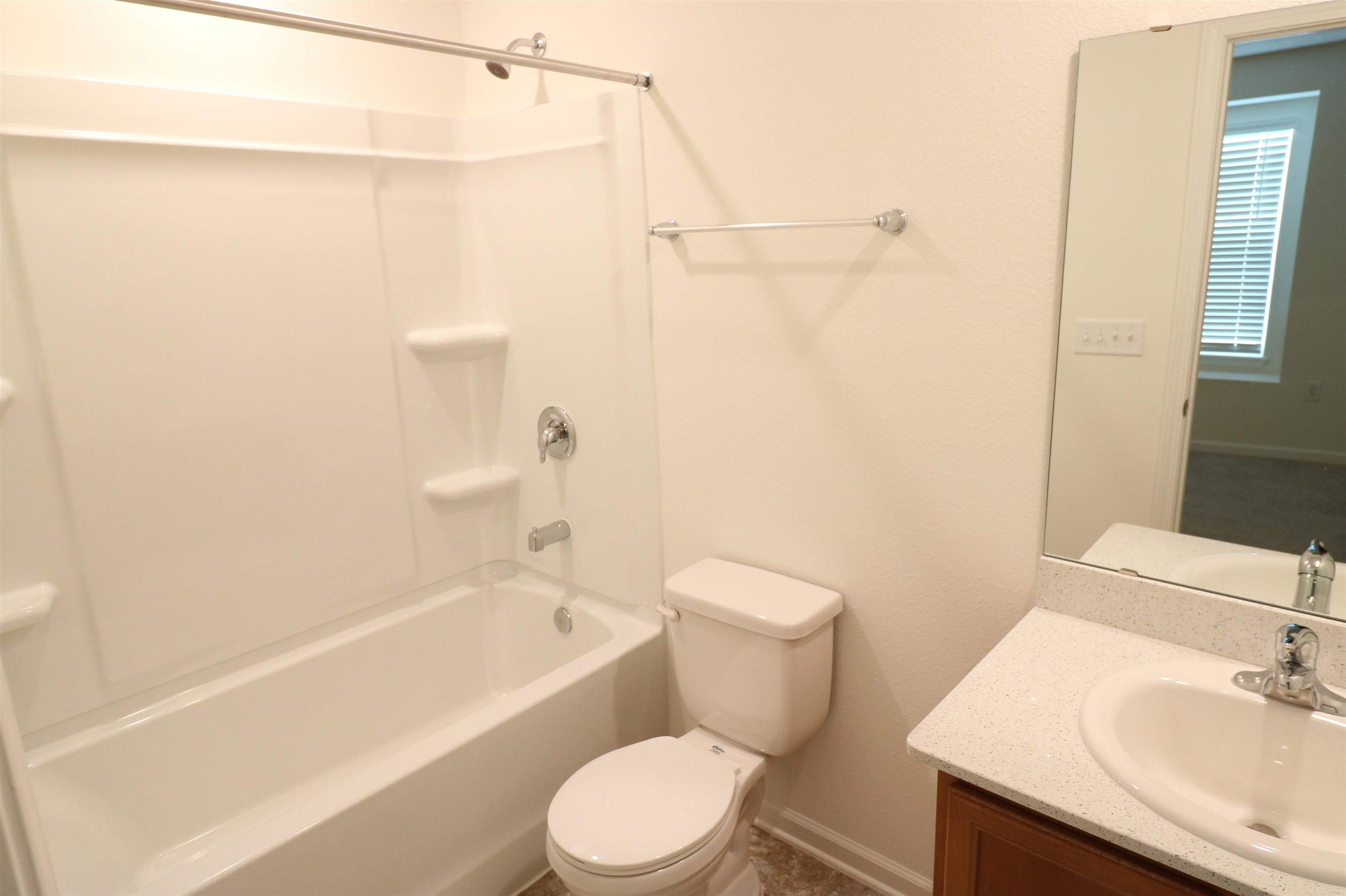 43 Mustard Hill St. Augustine, FL 32086 - Photo 10 of 25 Full bathroom featuring vanity and bathtub / shower combination