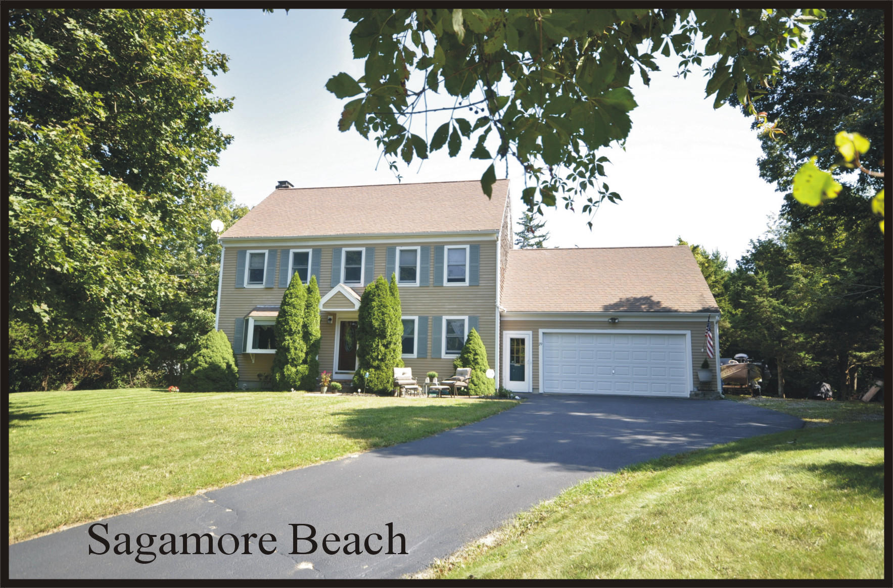 29 Swift Road Sagamore Beach, MA 02562 - Photo 1 of 34 front view of house with a yard