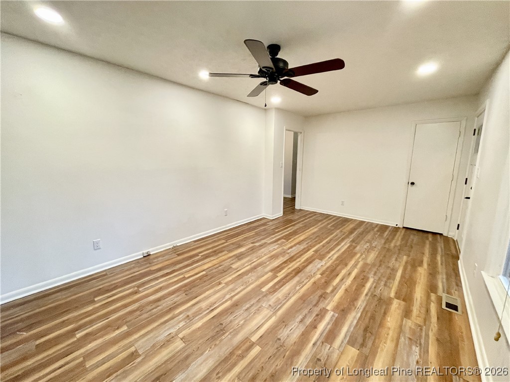 1603 Hickory Ridge Court Fayetteville, NC 28304 - Photo 3 of 17 a view of a room with a ceiling fan