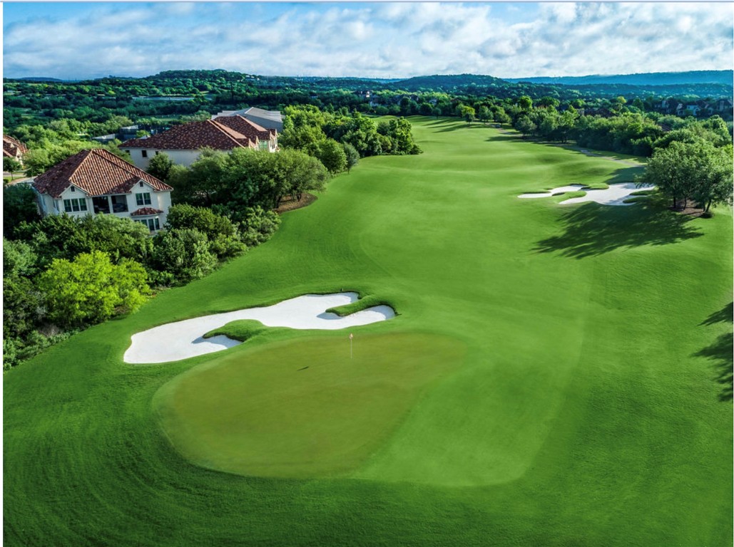 The ultimate lifestyle, perched on the 8th fairway of the private University of Texas golf course.