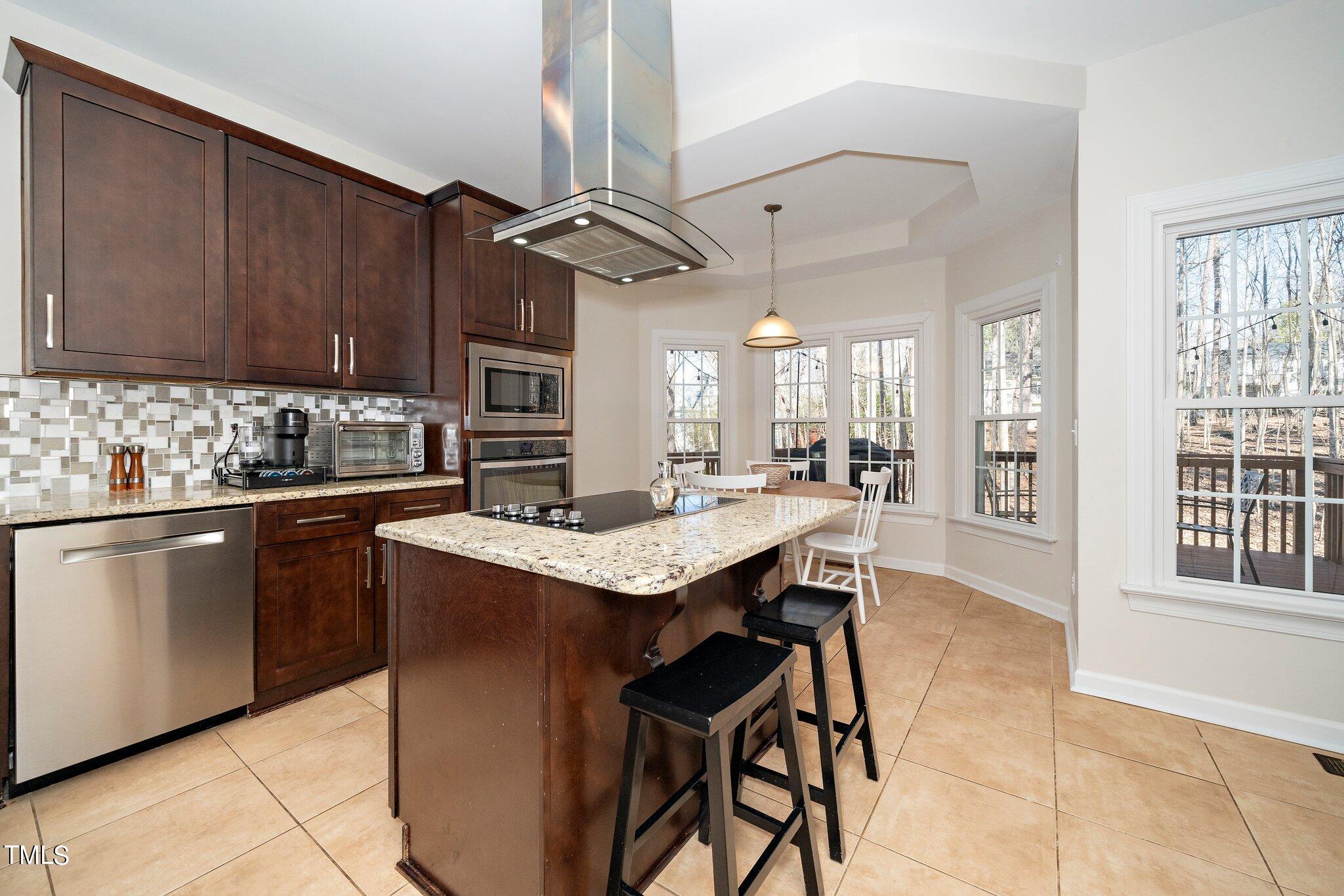 832 Bromley Way Raleigh, NC 27615 - Photo 6 of 24 Bromley Ko 9 Kitchen towards Breakfast a