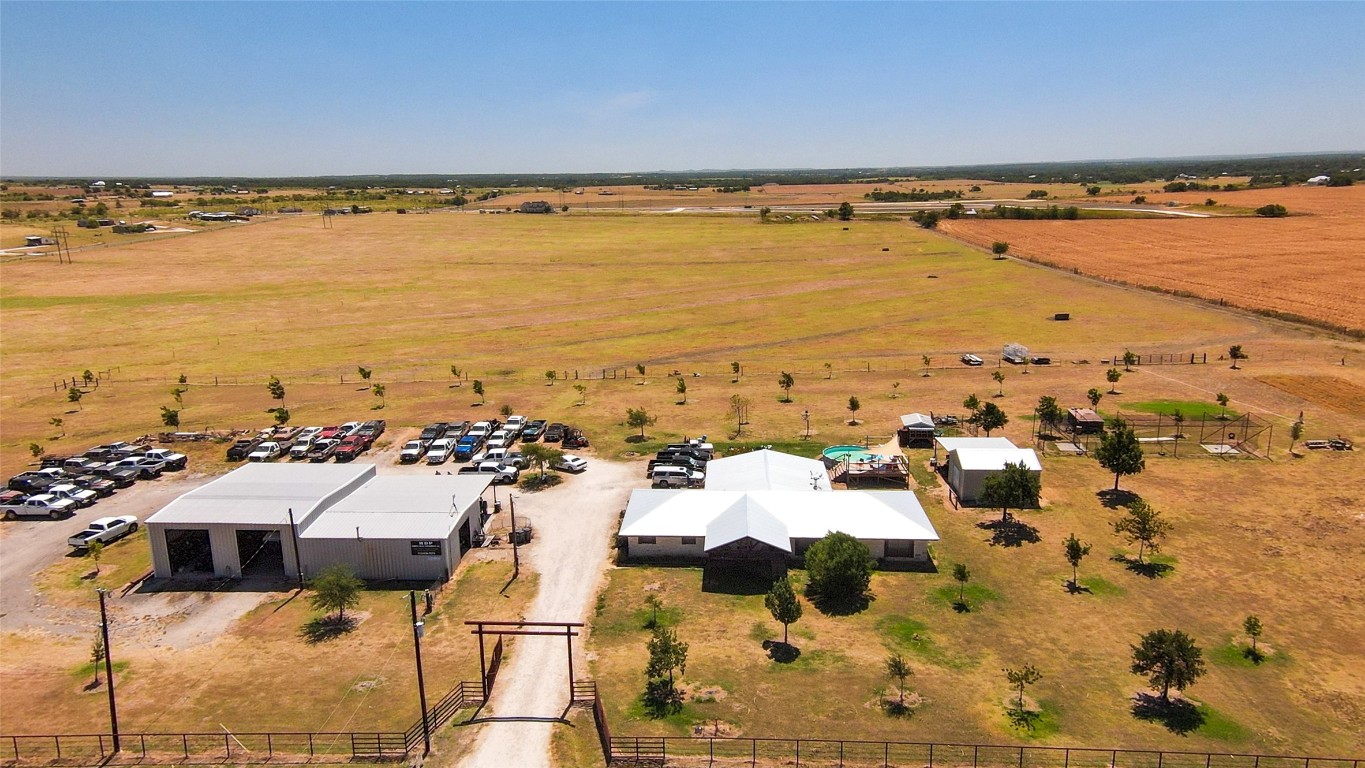 a view of an ocean and beach