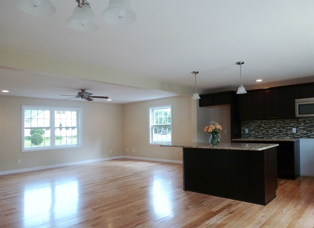 184 Ellsworth Avenue Springfield, MA 01118 - Photo 8 of 25 a view of kitchen and kitchen with a sink wooden floor