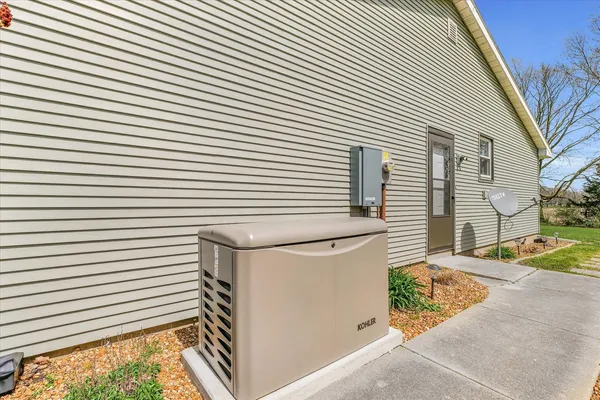 a view of a back side of house