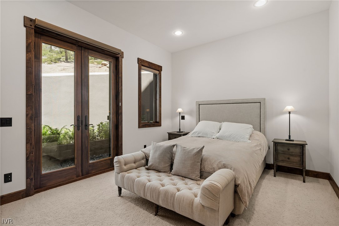 797 Ida Court Incline Village, NV 89451 - Photo 39 of 43 a bedroom with a bed and a night stand