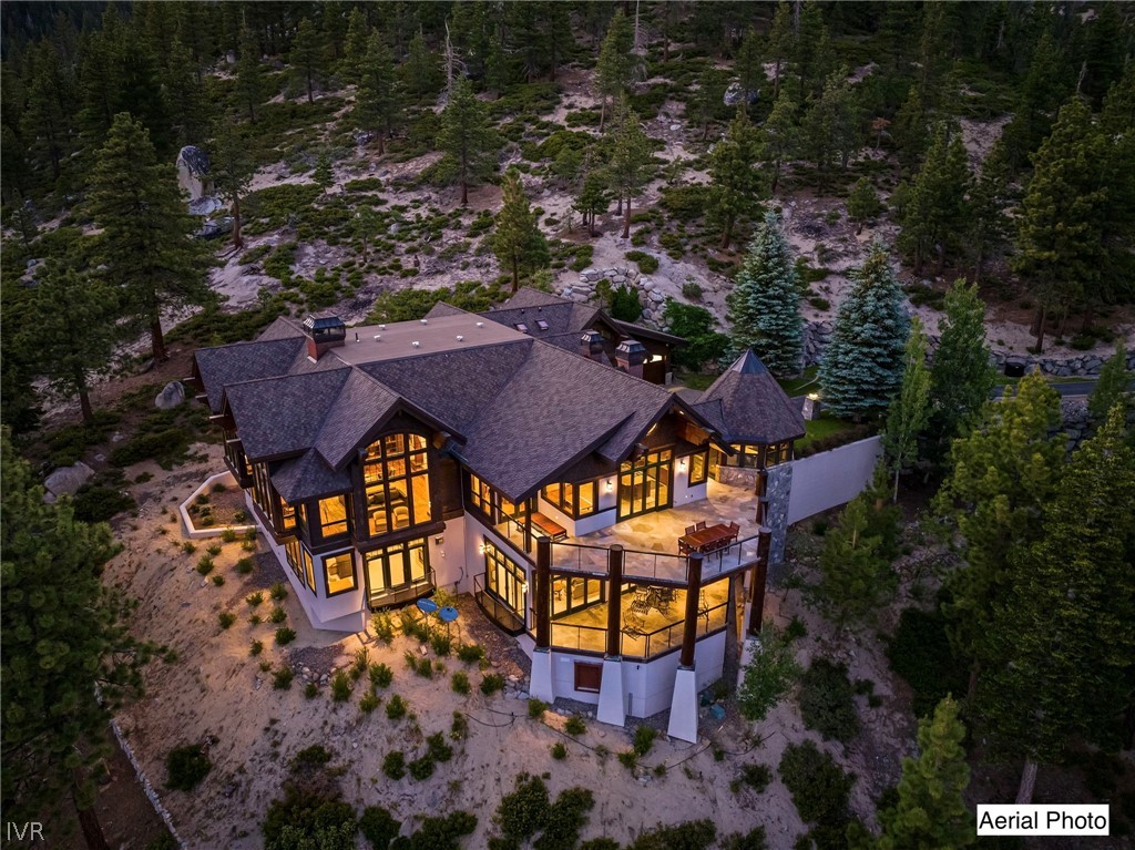 797 Ida Court Incline Village, NV 89451 - Photo 41 of 43 an aerial view of a house with swimming pool and outdoor space