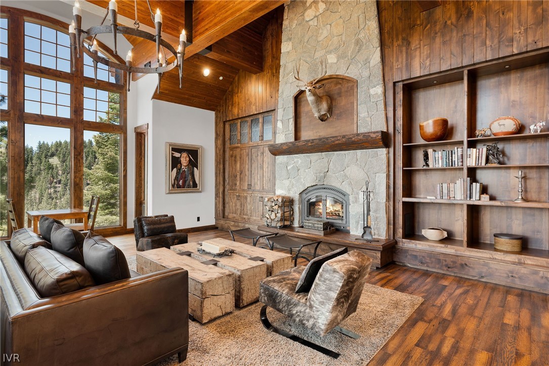 797 Ida Court Incline Village, NV 89451 - Photo 6 of 43 a living room with furniture and a fireplace