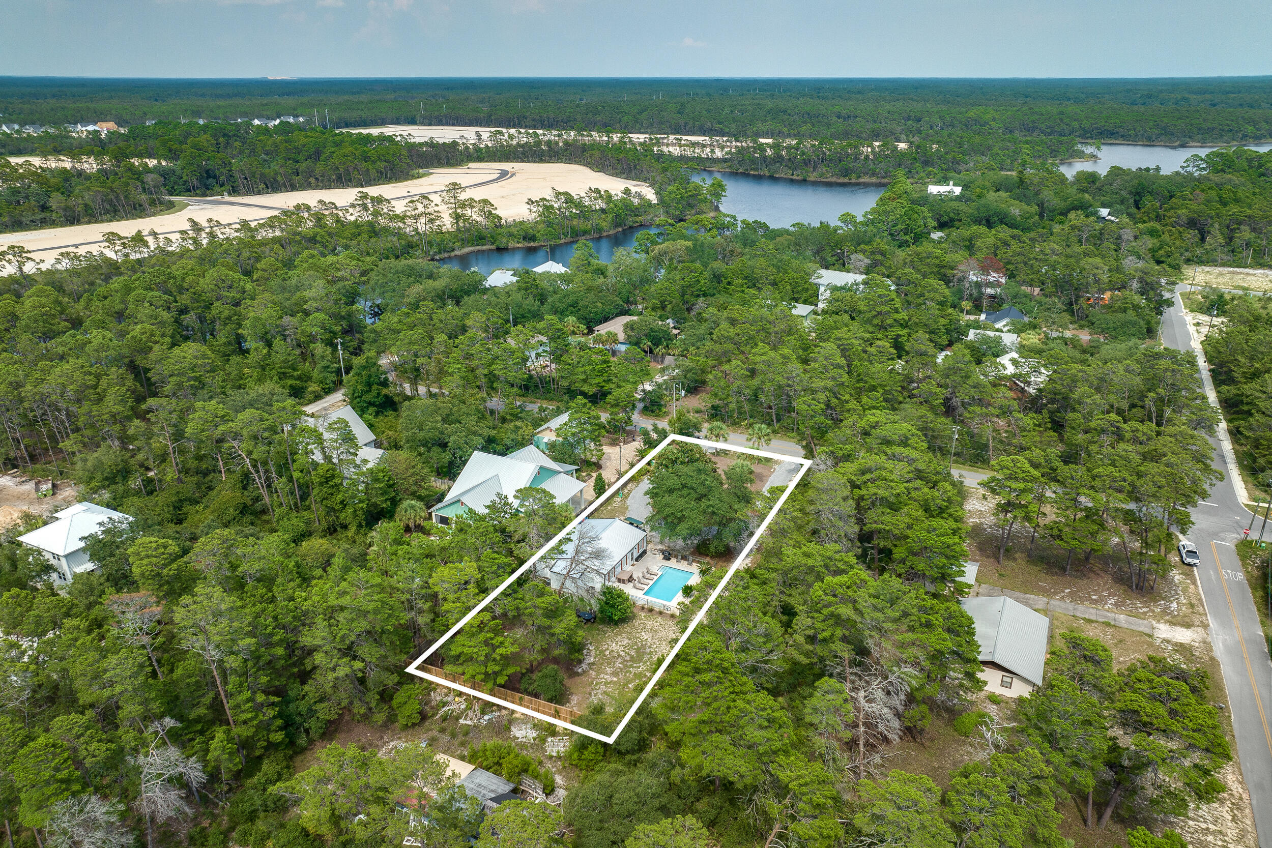 481 North Orange Street Inlet Beach, FL 32461 - Photo 31 of 57 Aerial