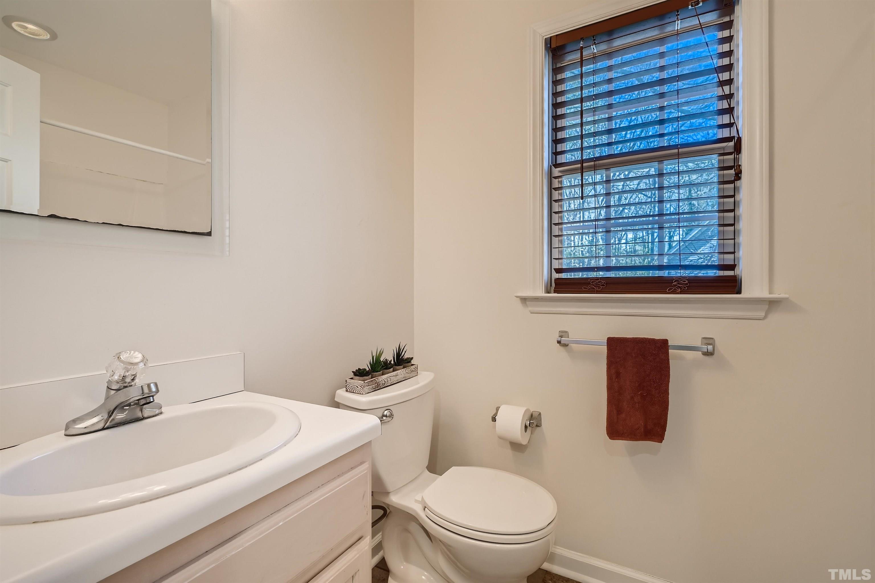 1705 Reynolda Court Raleigh, NC 27603 - Photo 20 of 28 a white toilet sitting next to a bathroom sink