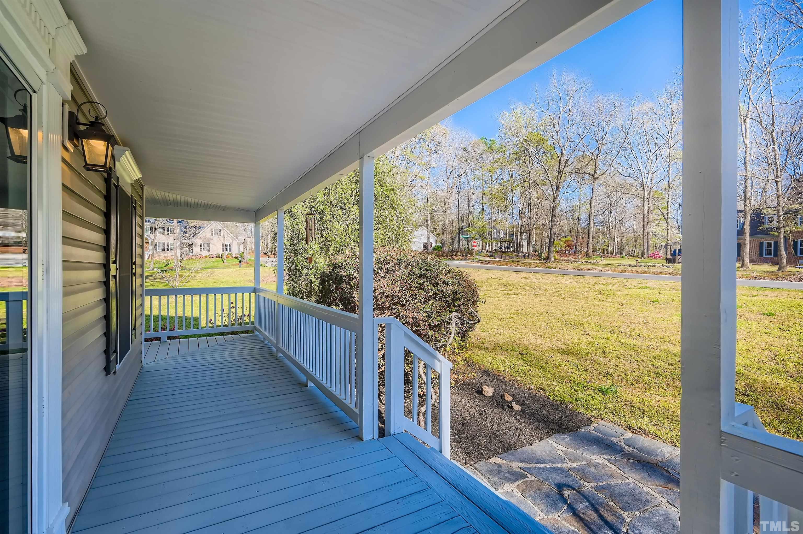 1705 Reynolda Court Raleigh, NC 27603 - Photo 4 of 28 a view of a porch and wooden floor