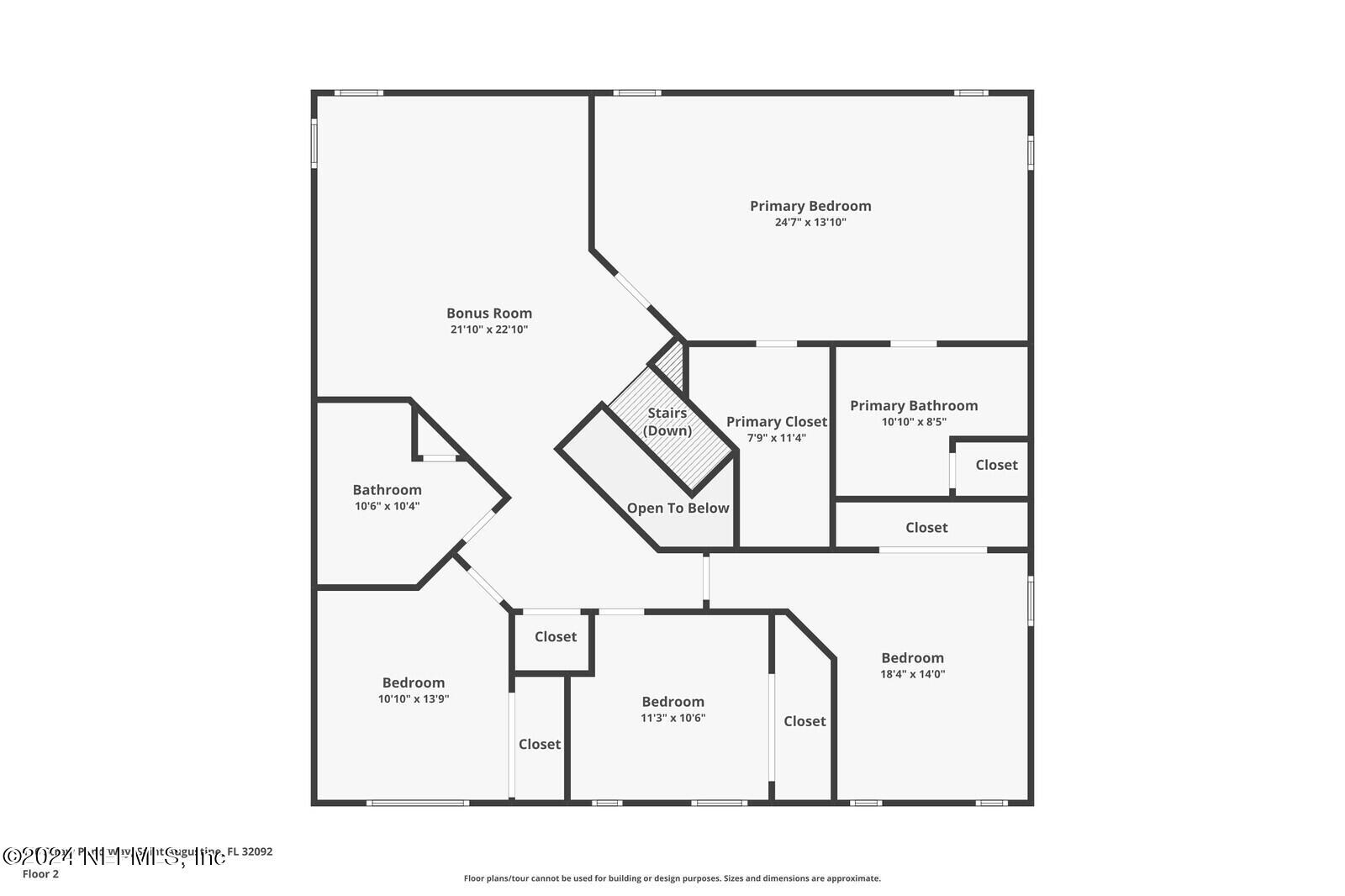 116 Straw Pond Way St. Augustine, FL 32092 - Photo 50 of 63 03_Floor2_mls