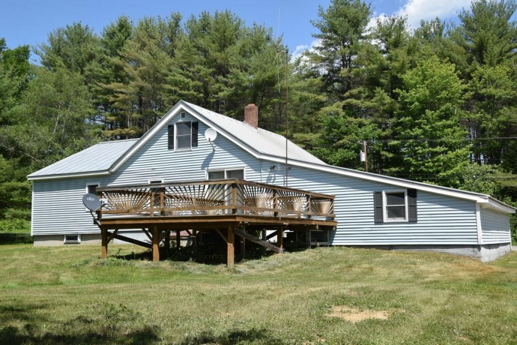 92 Fahi Pond Road North Anson, ME 04958 - Photo 2 of 25 Back of home with a deck to relax on