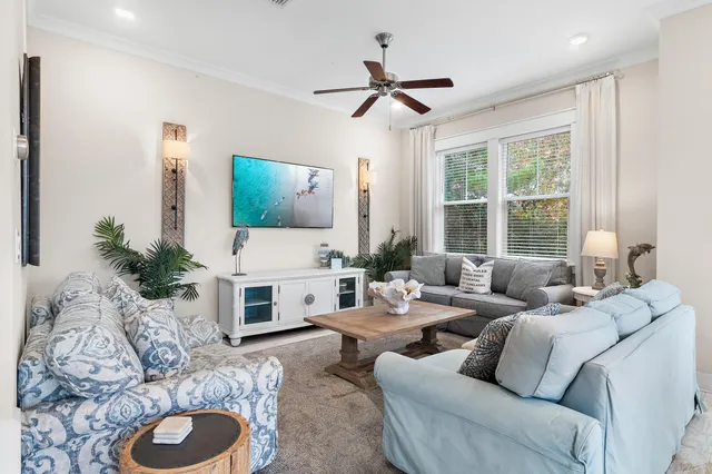 a view of a city street from a building