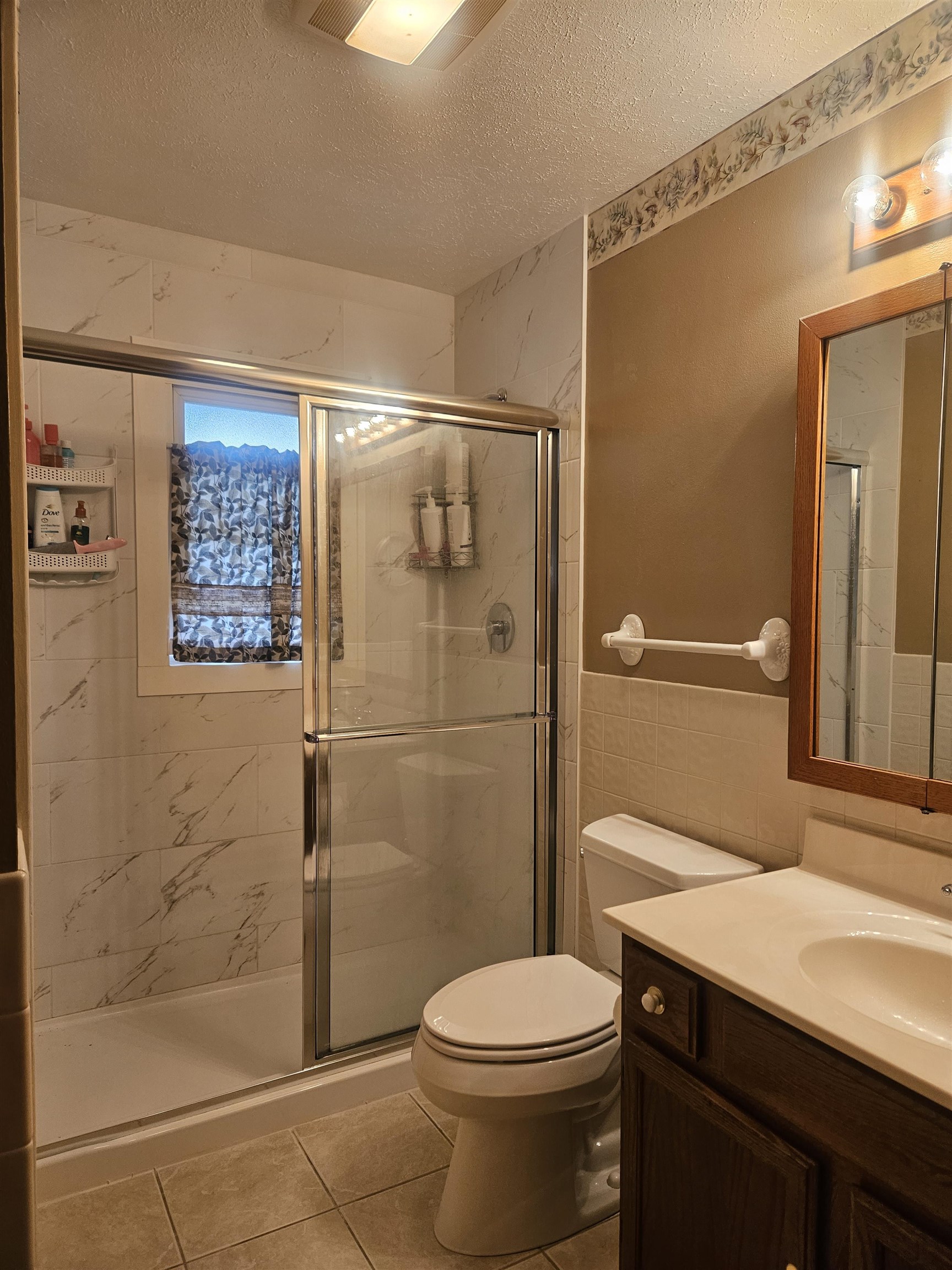 232 East 10th Street Pecatonica, IL 61063 - Photo 15 of 15 a bathroom with a sink a toilet and shower
