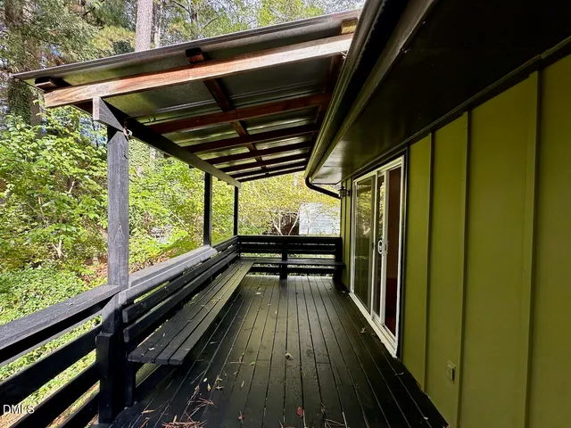 a view of a two chair in the balcony