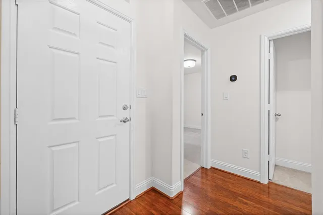 wooden floor in an empty room