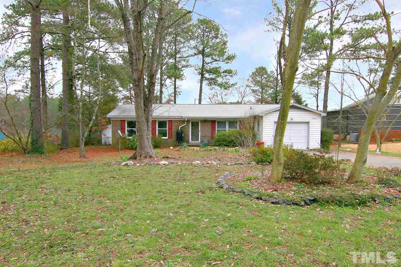 5405 Pelham Road Durham, NC 27713 - Photo 21 of 25 a front view of a house with yard and green space