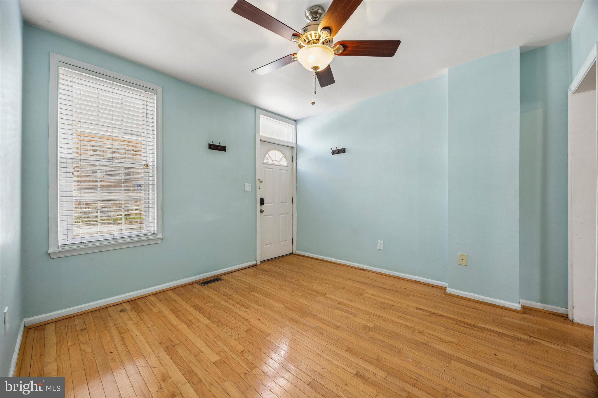 4334 Fleming Street Philadelphia, PA 19128 - Photo 3 of 25 wooden floor in an empty room with a window