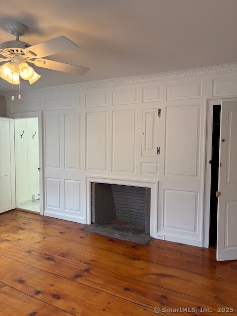 20 Riverview Road Rocky Hill, CT 06067 - Photo 24 of 35 a view of empty room with wooden floor and fan